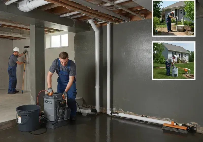 Basement Waterproofing and Flood Prevention process in Lewisburg, PA